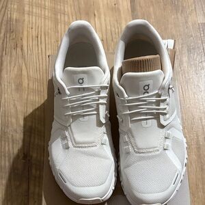 On Running Classic White Athletic Shoes